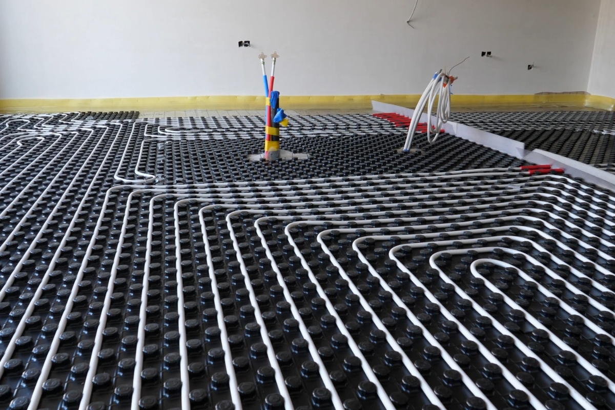 prikaz podnog grejanja